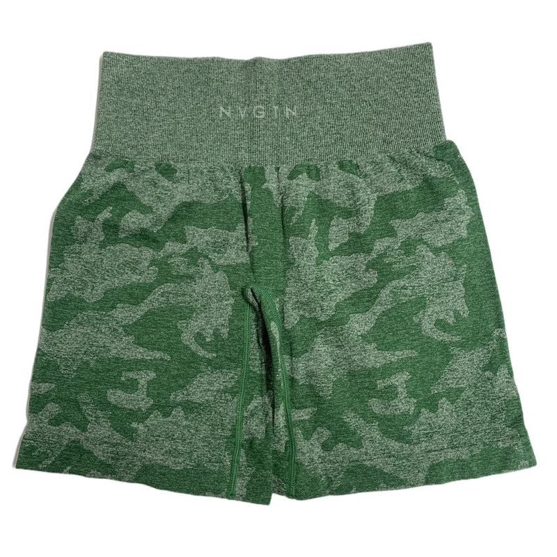 Shorts sem costura camuflado - Cia Brax 