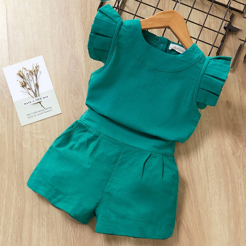 Conjunto kids - menina - Cia Brax 