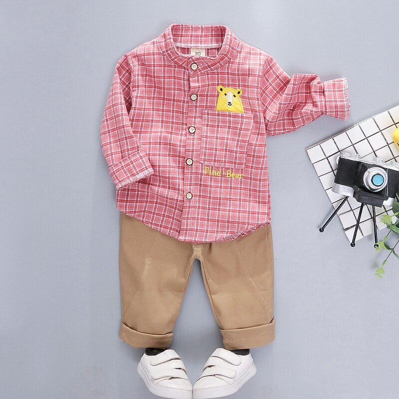 Conjunto kids - camisa e calça - Cia Brax 