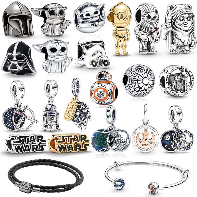 Pulseira Berloques Star Wars Mandalorian - Cia Brax 